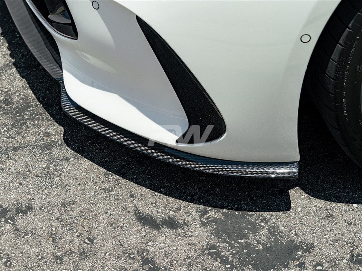 RW Carbon Mercedes C192 GT55 GT63 RWS Carbon Front Lip - Image 5