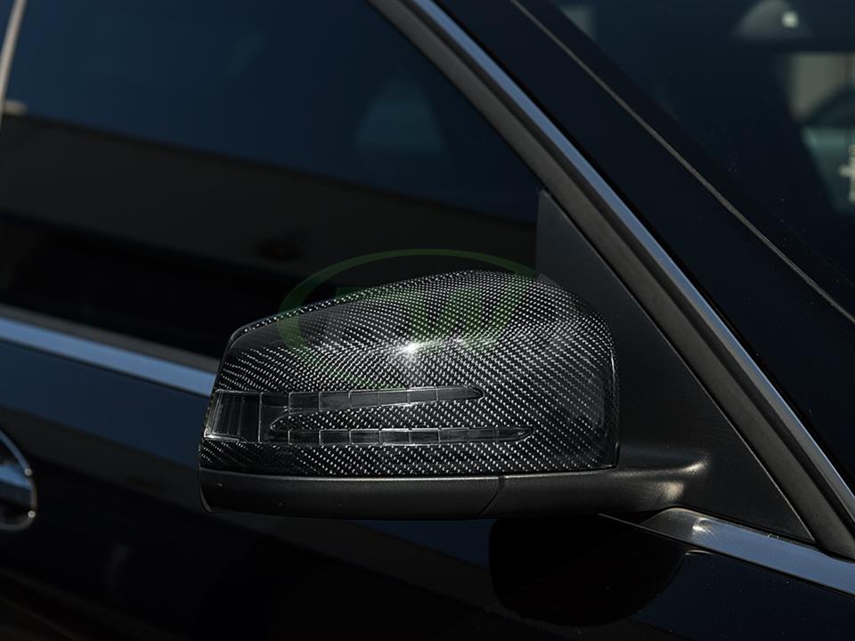RW Carbon Mercedes Carbon Fiber Replacement Mirror Covers - Image 12