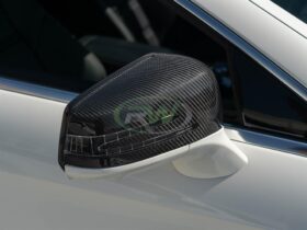 RW Carbon Mercedes Carbon Fiber Replacement Mirror Covers