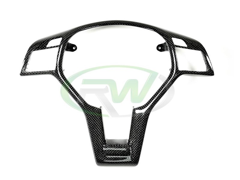 RW Carbon Mercedes Carbon Fiber Steering Wheel Trim - Image 3