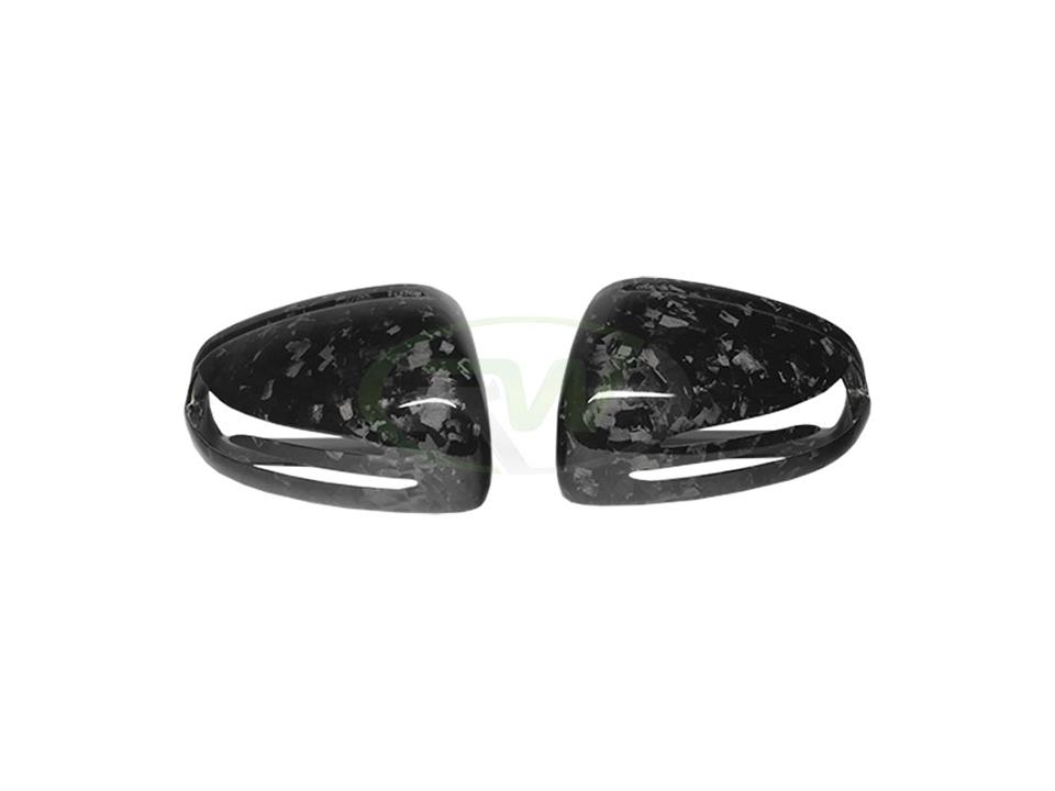 RW Carbon Mercedes GT GTS GTC GTR SLS Forged Mirror Caps