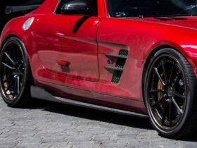 RW Carbon SLS Renn Style CF Side Skirt Extensions - Image 9