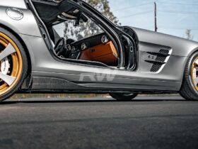 RW Carbon SLS Renn Style CF Side Skirt Extensions - Image 3