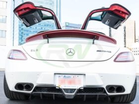 RW Carbon SLS Renn Style Carbon Fiber Diffuser - Image 18