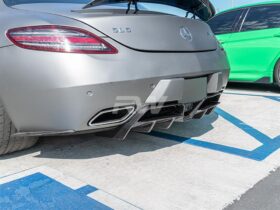 RW Carbon SLS Renn Style Carbon Fiber Diffuser - Image 2