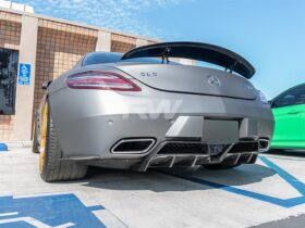 RW Carbon SLS Renn Style Carbon Fiber Diffuser - Image 3