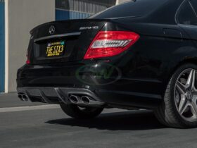 RW Carbon W204 C63 Arkym Style Carbon Fiber Diffuser - Image 2