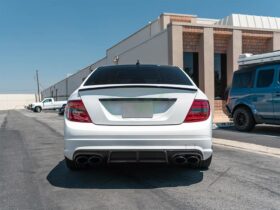 RW Carbon W204 C63 Arkym Style Carbon Fiber Diffuser - Image 12