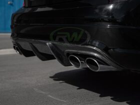 RW Carbon Mercedes W204 C63 Arkym Style Carbon Fiber Diff...