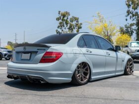RW Carbon W204 C63 Arkym Style Carbon Fiber Diffuser - Image 5