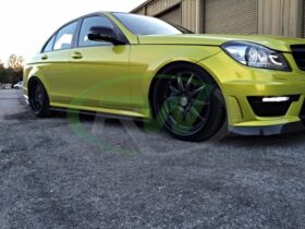 RW Carbon W204 C63 Carbon Fiber Side Skirt Extensions - Image 7