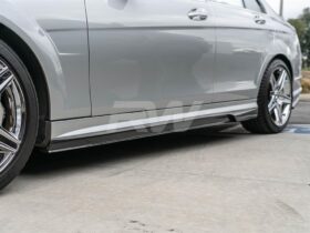 RW Carbon W204 C63 DTM CF Side Skirt Extensions - Image 2