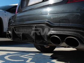 RW Carbon W204 C63 DTM Carbon Fiber Rear Diffuser - Image 2