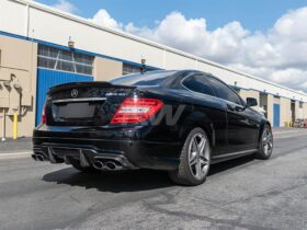 RW Carbon W204 C63 DTM Carbon Fiber Rear Diffuser - Image 8