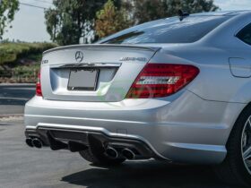 RW Carbon W204 C63 DTM Carbon Fiber Rear Diffuser - Image 12