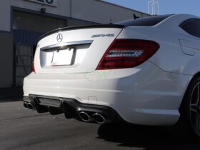 RW Carbon W204 C63 DTM Carbon Fiber Rear Diffuser - Image 14