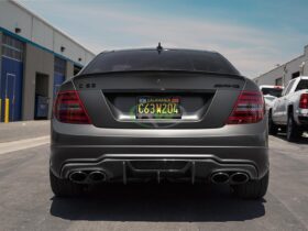RW Carbon W204 C63 DTM Carbon Fiber Rear Diffuser - Image 3