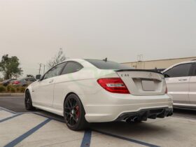 RW Carbon W204 C63 DTM Carbon Fiber Rear Diffuser - Image 17