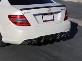 RW Carbon W204 C63 DTM Carbon Fiber Rear Diffuser - Image 18