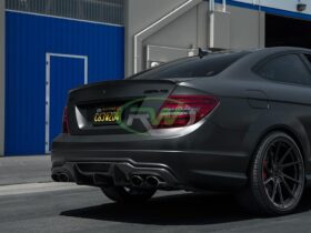RW Carbon W204 C63 DTM Carbon Fiber Rear Diffuser - Image 4