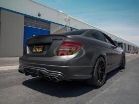 RW Carbon W204 C63 DTM Carbon Fiber Rear Diffuser - Image 5