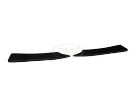 RW Carbon W204 Carbon Fiber Rear Bumper Splitters - Image 6
