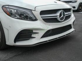 RW Carbon W205 C43 2019+ Night Style CF Front Lip - Image 4