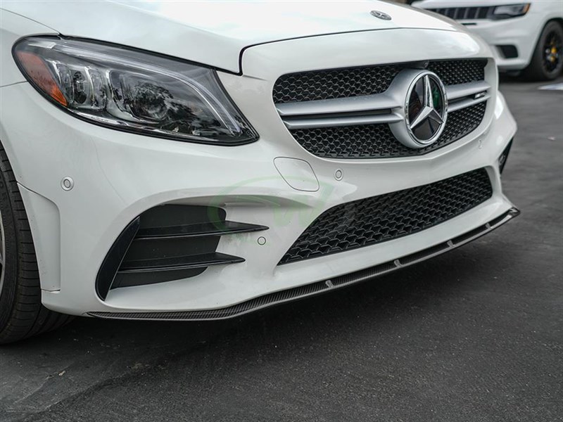 RW Carbon Mercedes W205 C43 2019+ Night Style CF Front Lip - Image 4