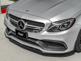 RW Carbon W205 C63 AMG Carbon Fiber Front Trim - Image 2