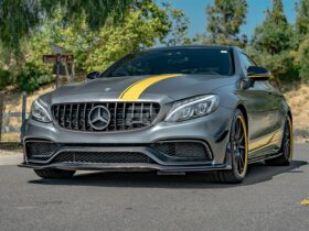 RW Carbon W205 C63 AMG Carbon Fiber Front Trim - Image 5