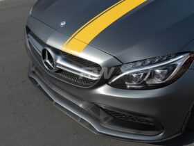 RW Carbon W205 C63 C63S Coupe ED1 Style CF Front Lip - Image 2