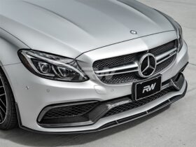 RW Carbon W205 C63 C63S Coupe ED1 Style CF Front Lip