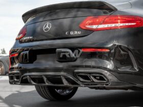 RW Carbon Mercedes W205 C63 Coupe ED1 Style CF Diffuser