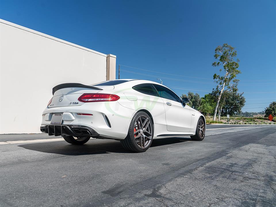 RW Carbon Mercedes W205 C63/C63S Coupe DTM CF Rear Diffuser - Image 15