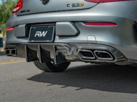 RW Carbon W205 C63/C63S Coupe DTM CF Rear Diffuser - Image 3