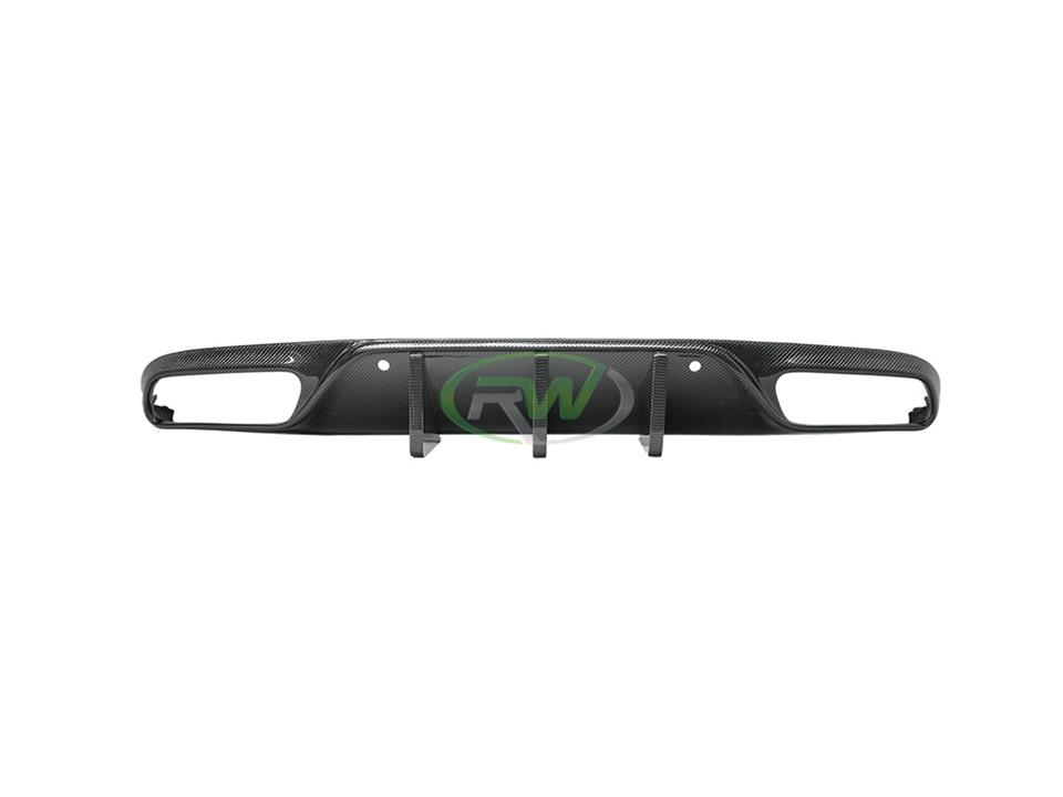 RW Carbon Mercedes W205 C63/C63S Coupe DTM CF Rear Diffuser - Image 16