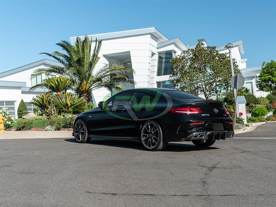 RW Carbon Mercedes W205 C63/C63S Coupe DTM CF Rear Diffuser - Image 11