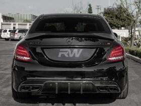 RW Carbon W205 C63/C63S Sedan 19+ DTM CF Diffuser - Image 8