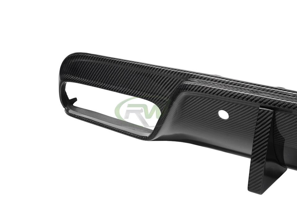 RW Carbon Mercedes W205 C63/C63S Sedan 19+ DTM CF Diffuser - Image 11