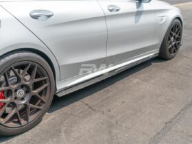 RW Carbon W205 GTX CF Side Skirt Extensions - Image 10
