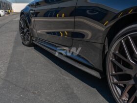 RW Carbon W205 GTX CF Side Skirt Extensions - Image 12