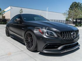 RW Carbon W205 GTX CF Side Skirt Extensions - Image 13