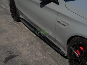 RW Carbon W205 GTX CF Side Skirt Extensions - Image 16