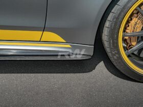 RW Carbon W205 GTX CF Side Skirt Extensions - Image 6
