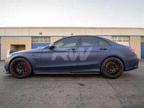 RW Carbon W205 GTX CF Side Skirt Extensions - Image 8