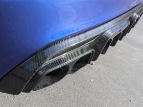 RW Carbon W205 W212 BRS Style Aluminum Exhaust Tips - Image 2