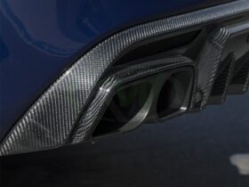 RW Carbon W205 W212 BRS Style Aluminum Exhaust Tips