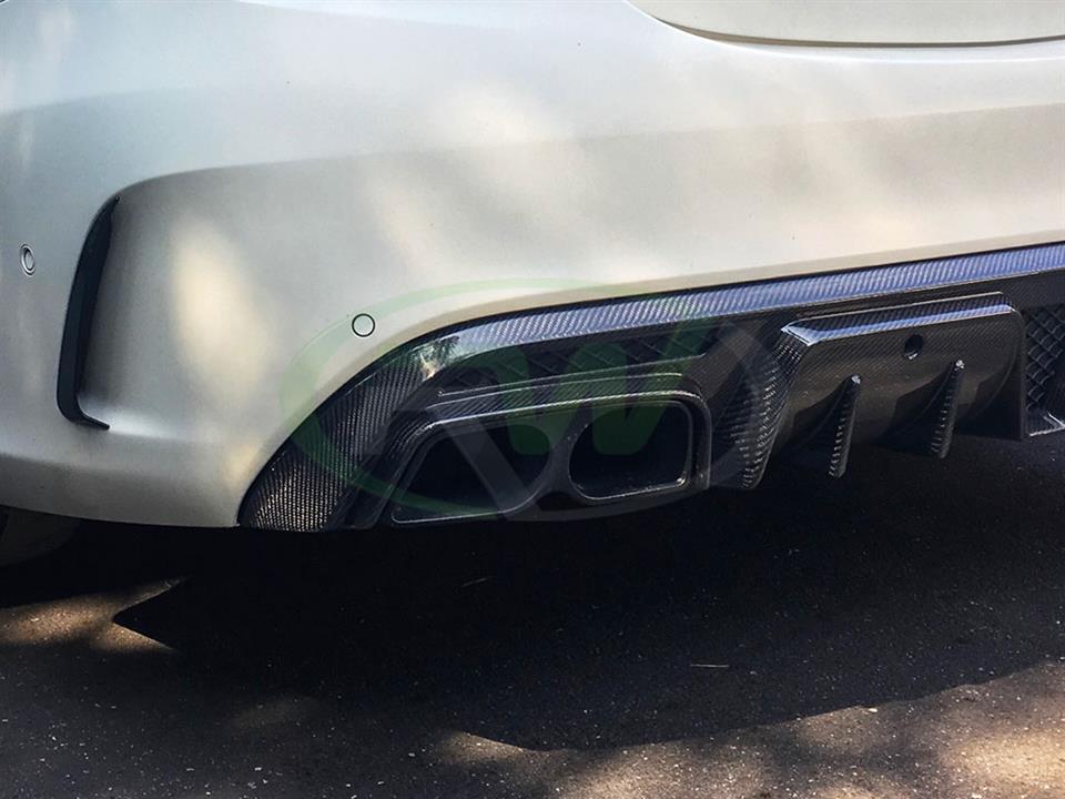 RW Carbon Mercedes W205 W212 BRS Style Aluminum Exhaust Tips - Image 8