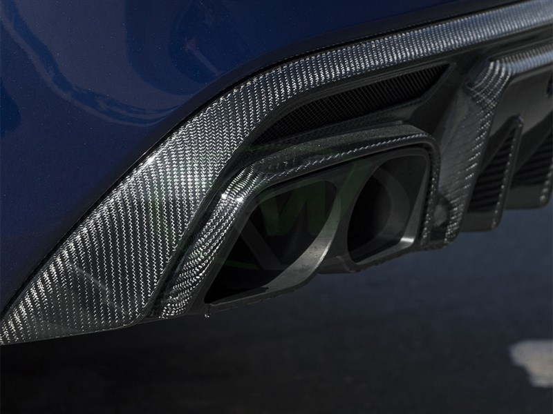 RW Carbon Mercedes W205 W212 BRS Style Aluminum Exhaust Tips