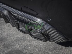 RW Carbon W205 W212 Carbon Fiber Exhaust Tips